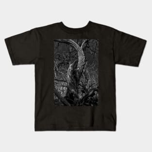 Twisted Tree Trunk Kids T-Shirt